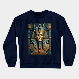 Golden King Tutankhamun Crewneck Sweatshirt